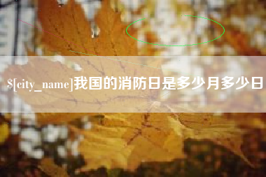 日喀则我国的消防日是多少月多少日