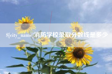 日喀则消防学校录取分数线是多少