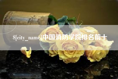 日喀则中国消防学院排名前十