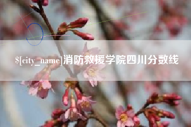 日喀则消防救援学院四川分数线