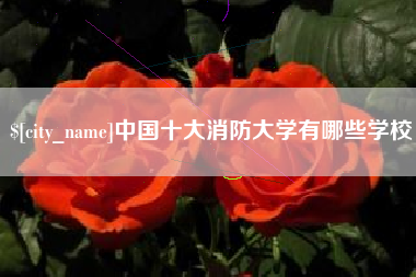日喀则中国十大消防大学有哪些学校