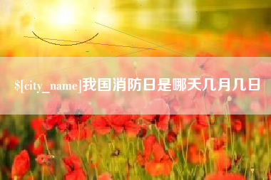 日喀则我国消防日是哪天几月几日