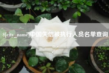 日喀则中国失信被执行人员名单查询