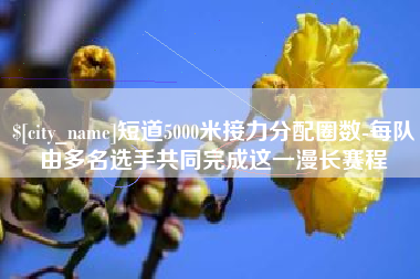 日喀则短道5000米接力分配圈数-每队由多名选手共同完成这一漫长赛程