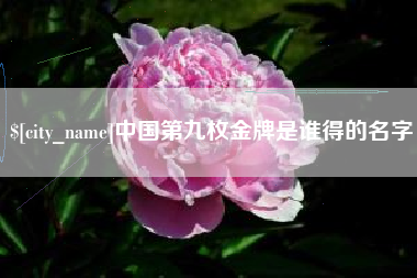 日喀则中国第九枚金牌是谁得的名字