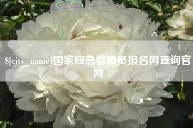 日喀则国家应急救援员报名网查询官网