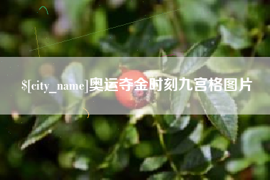 日喀则奥运夺金时刻九宫格图片