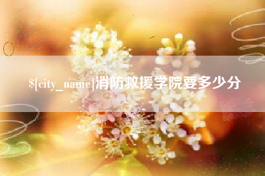 日喀则消防救援学院要多少分